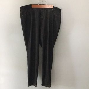Simply Vera Black Jean Leggings. Sz XL